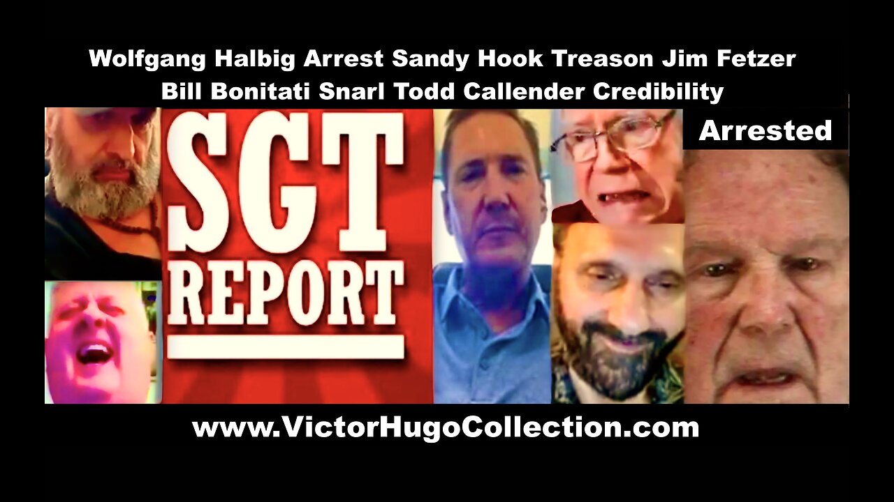 Wolfgang Halbig Arrest Sandy Hook Treason Jim Fetzer Bill Bonitati Snarl Todd Callender Credibility