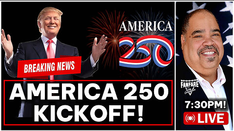 BREAKING: PRESIDENT TRUMP SPEAKS AT AMERICA'S 250TH ANNIVERSARY KICK-OFF RALLY!