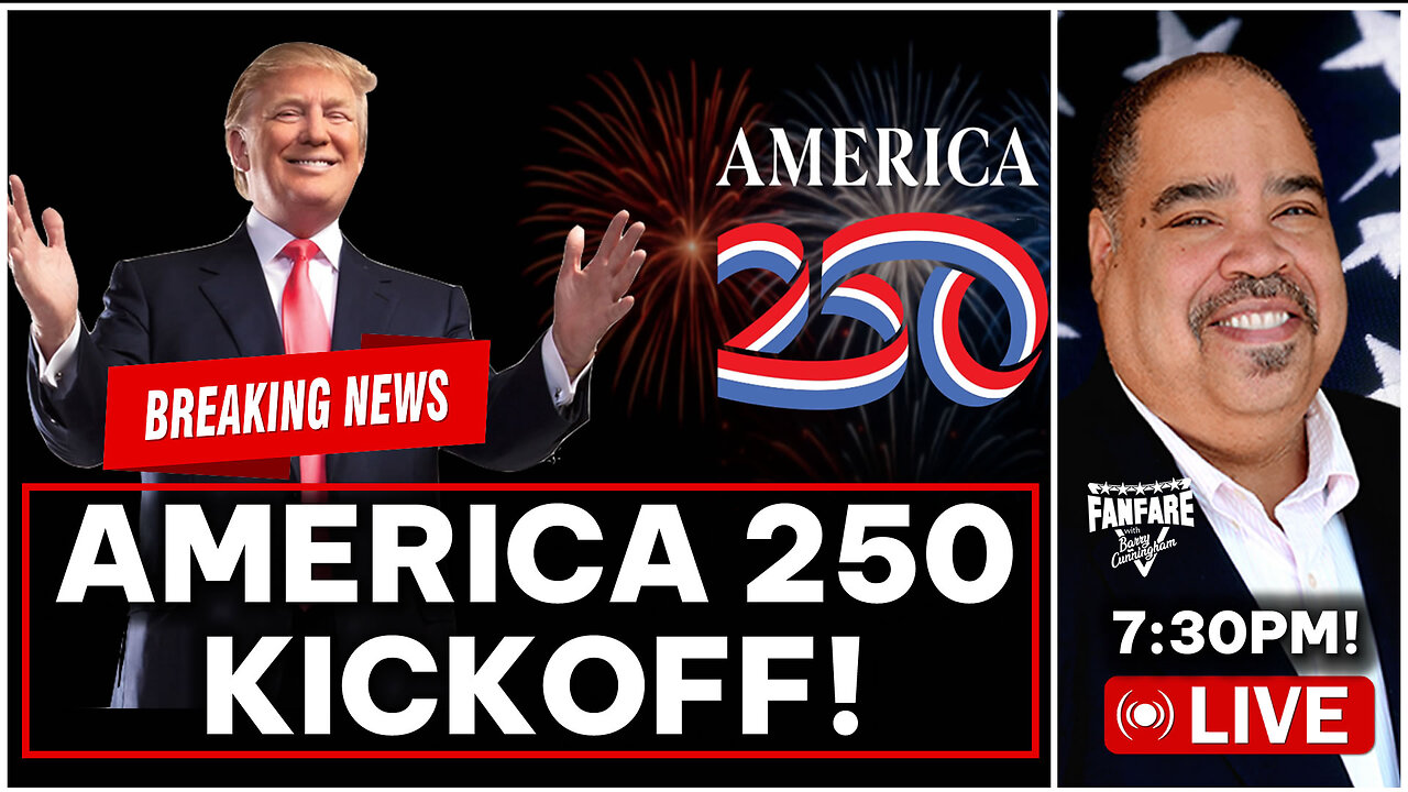 BREAKING: PRESIDENT TRUMP SPEAKS AT AMERICA'S 250TH ANNIVERSARY KICK-OFF RALLY!