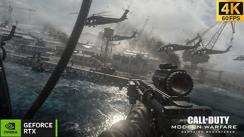 CHARLIE DON'T SURF Realistic Ultra Graphic 4K 60fps Call of Duty Modern Warfare Remastered