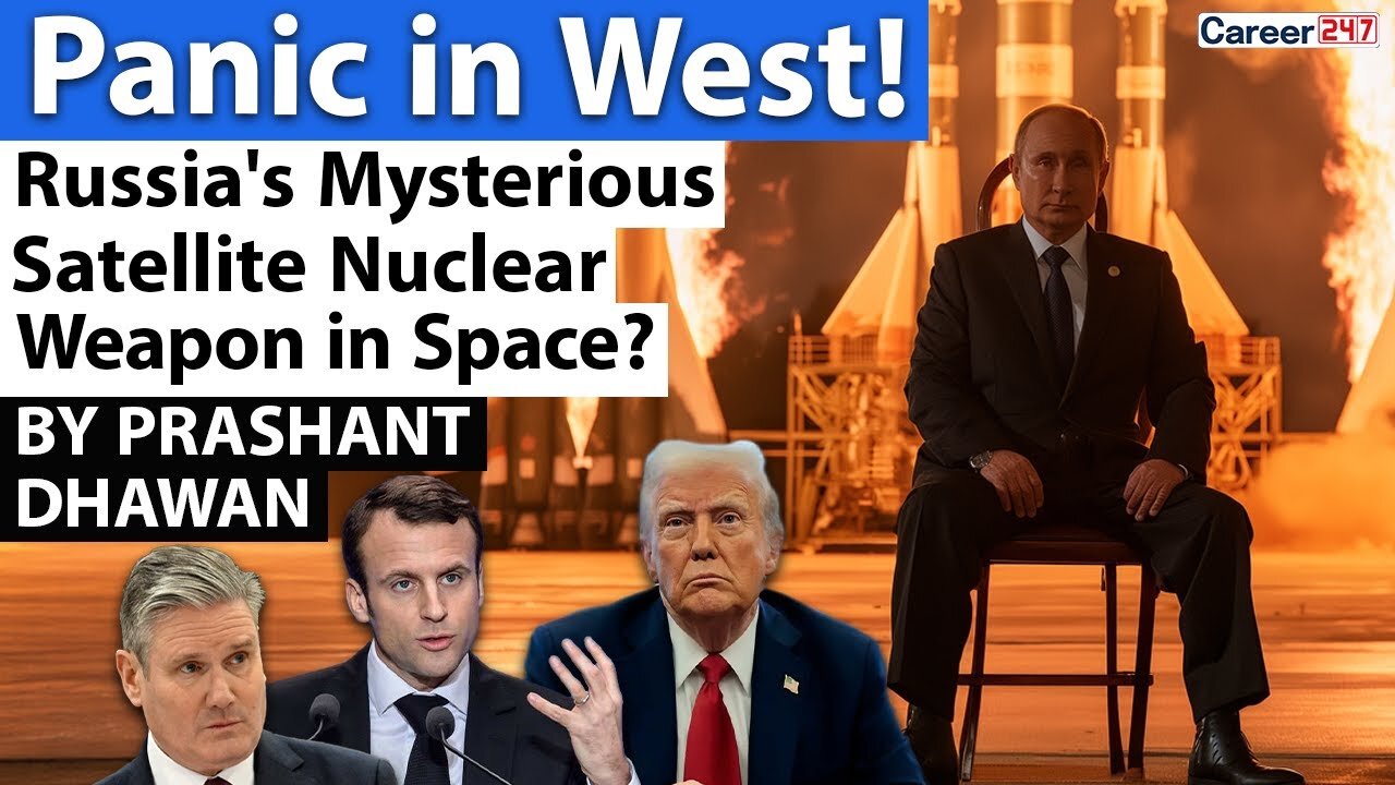 PANIC IN WEST! Russia's Mysterious Satellite Nuclear Weapon in Space?