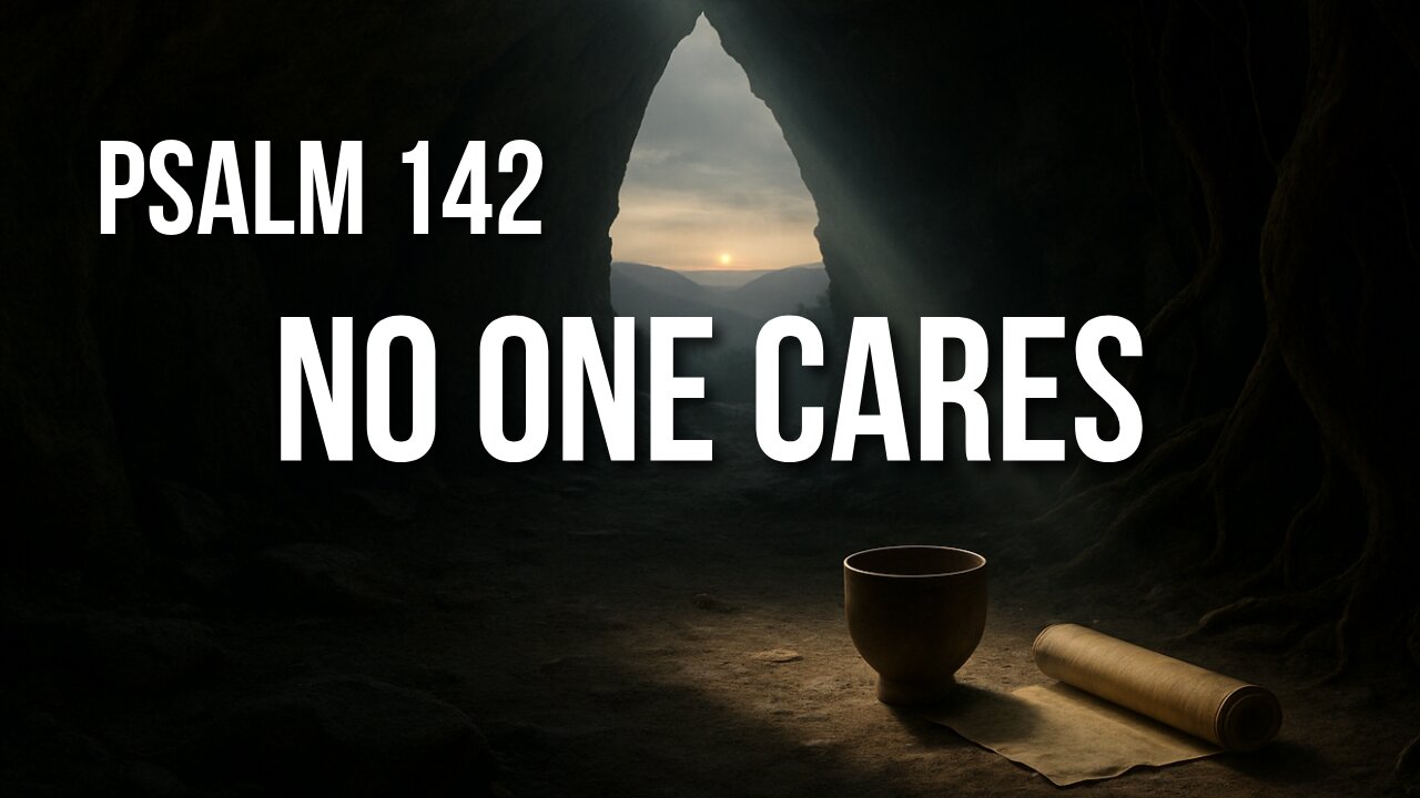 Psalm 142 – When No One Else Stays, God Still Sees You