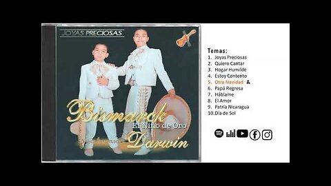Voces De Niños - Bismarck Y Darwin Martínez Joyas Preciosas, El Niño De Oro Mariachi Cristiana.