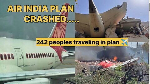 AIR INDIA PLAN CRASHED