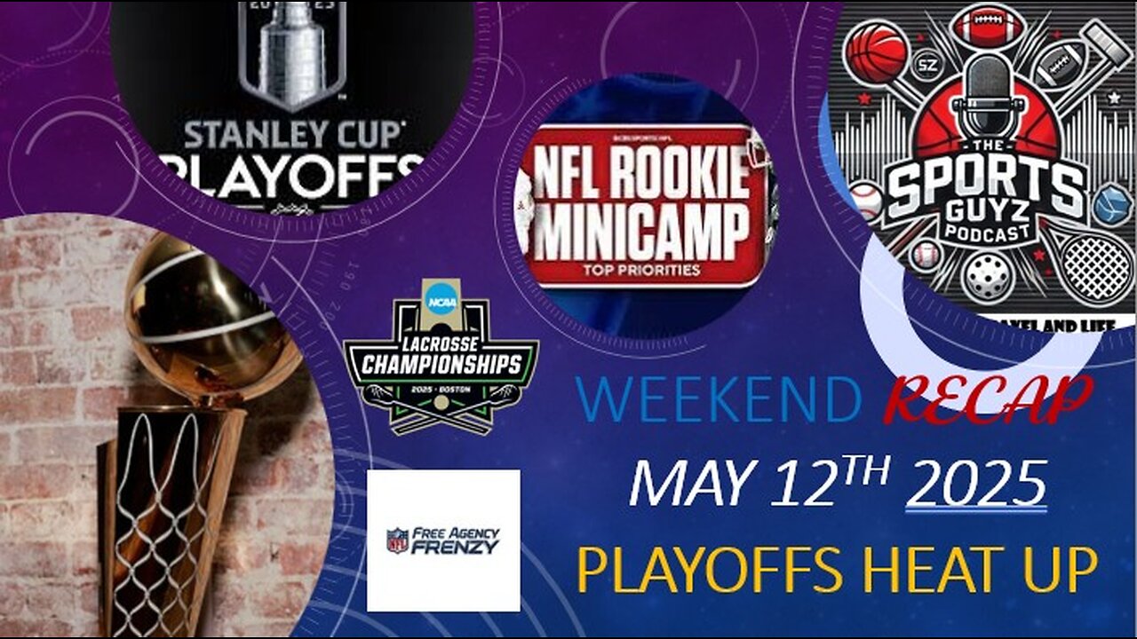 Playoffs Heat Up! Weekend Recap - May 12th 2025