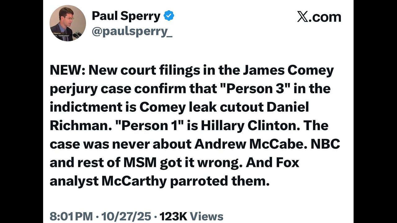 Welp here you go: Former Clinton Advisor breaks down,