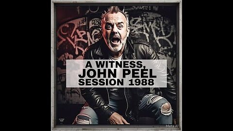 A Witness - Peel Session 1988....PLEASE LIKE AND SUBSCRIBE, IT'S FREE