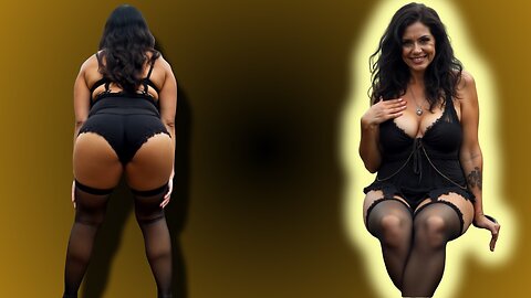 Big Butt Mature Woman in Abandoned Place