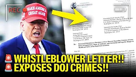 TOP DOJ Official FLIPS on Trump in WHISTLEBLOWER LETTER