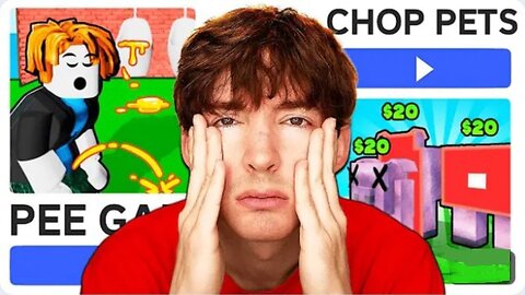 Playing Roblox games before they get BANNED