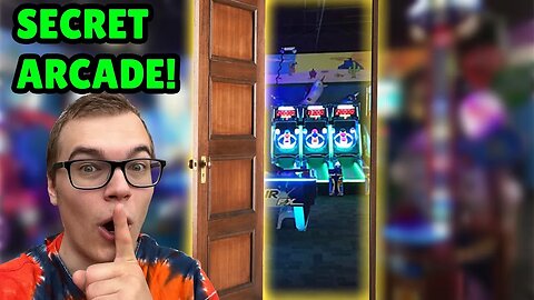 I FOUND A SECRET ARCADE AT THE MALL!