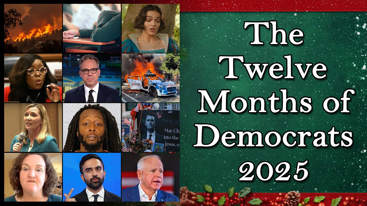 The Twelve Months of Democrats 2025 (Parody Song)