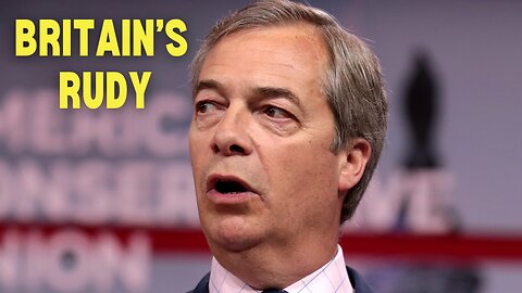 Watch: Nigel Farage in Rudy Giuliani Mode — Puts Criminals on Notice