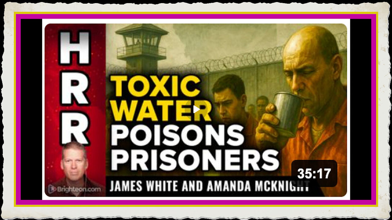 TOXIC WATER poisons prisoners in the Montana State Prison system