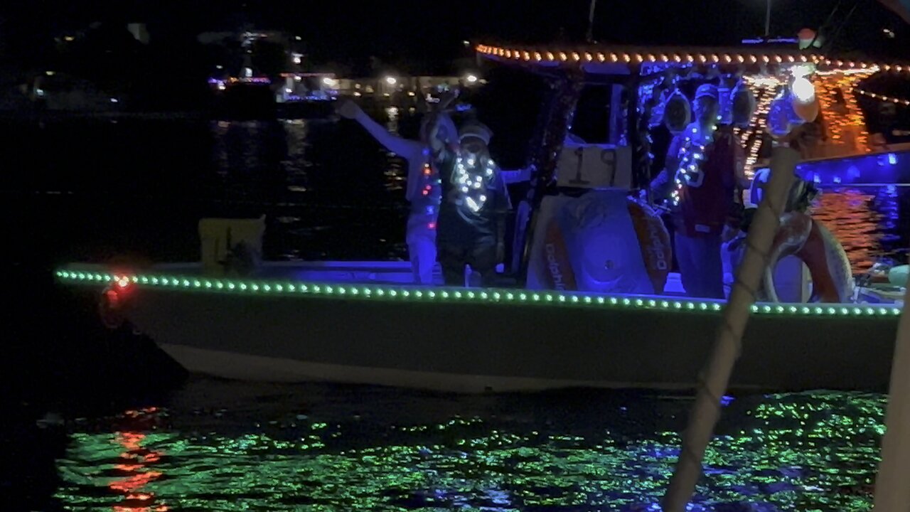 Christmas Boat Parade in the 321