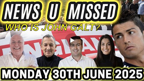 CHARLIE WARD DAILY NEWS- LONDON PROTESTS, BIG BEAUTIFUL BILL PASSES, RV IS HERE. WHO IS John Galt?