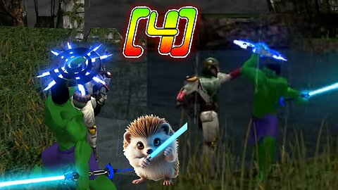 Teaching Skineri how to play Jedi Knight |4| Boss Boba Fett [CZ/EN]