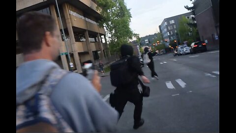 Riley Gaines at UW Engineering Center, Media assaulted/harassed - May 6th, 2025