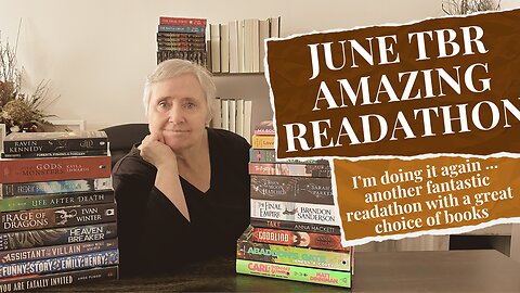 June Amazing Readathon TBR - Team Steelwatchers - Picking 35 books, how many will I actually read?