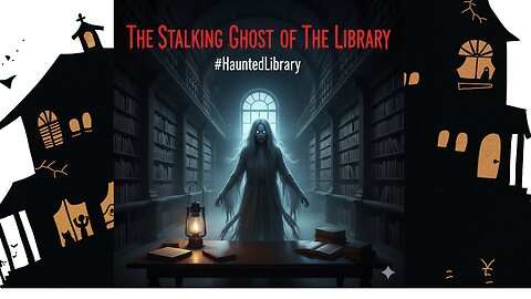 The Stalking Ghost of the Library #HauntedLibrary