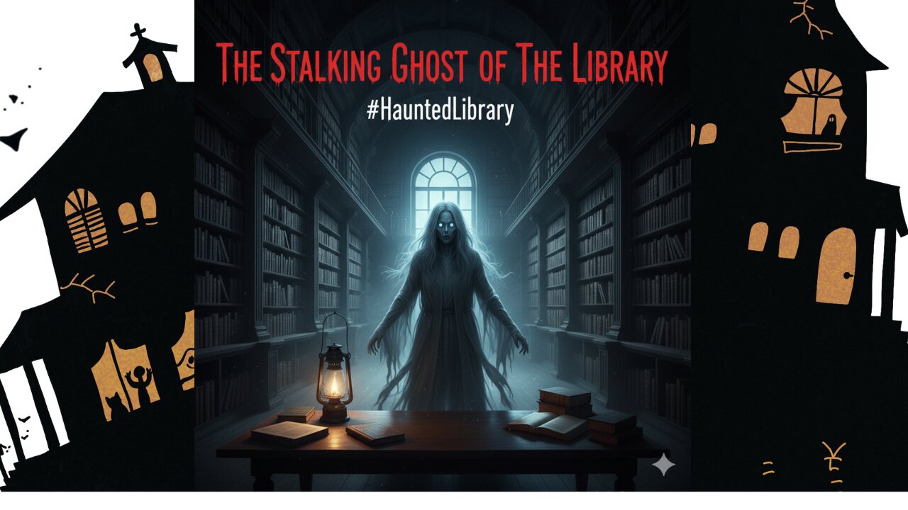 The Stalking Ghost of the Library #HauntedLibrary