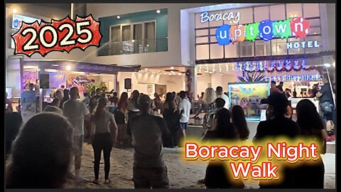 Boracay Philippines comes alive at night in 2025