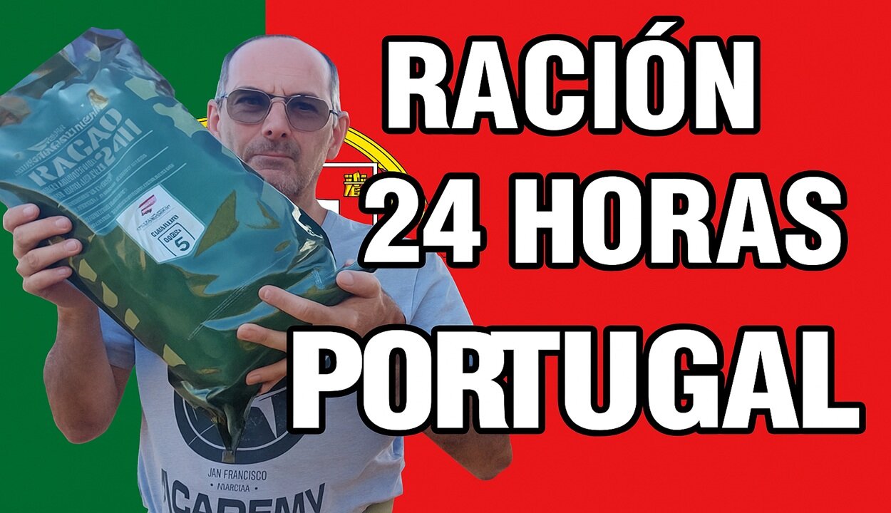 RACION DE COMBATE DE PORTUGAL 24 HORAS MENU 5