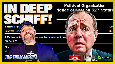 IN DEEP SCHIFF! | LIVE FROM AMERICA 8.20.25 11AM