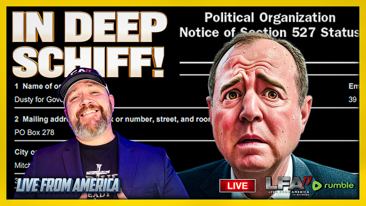 IN DEEP SCHIFF! | LIVE FROM AMERICA 8.20.25 11AM