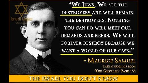 Not YHWH’s chosen people but satan’s