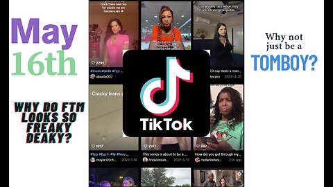 FTM Trans on TikTok || Why not just be a Tomboy? (May 16th)