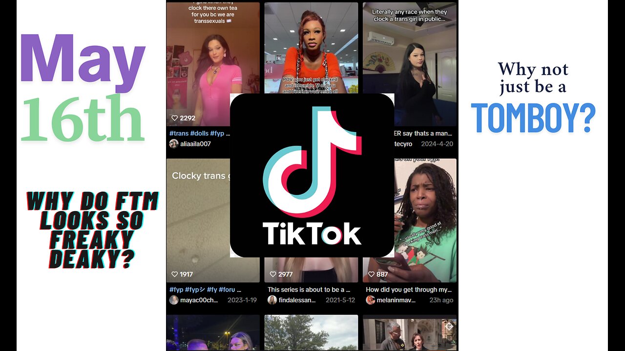 FTM Trans on TikTok || Why not just be a Tomboy? (May 16th)