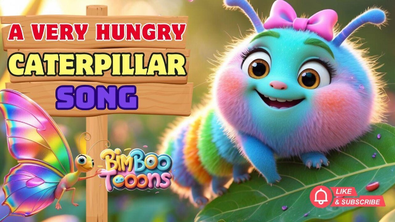 hungry caterpillar to beautiful butterfly