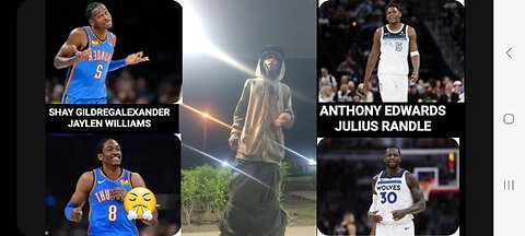 MINNESOTA VS OKC PLAYOFF GM1 NEW ROUND 3 SHAY GILDREG WENT OFF JULIUS RANDLE WAS FIRE ANTHONY 💪🏾🔵