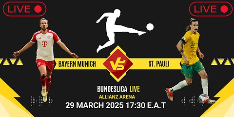 🔴 Bayern Munich vs St. Pauli | Bundesliga LIVE – Match Updates & Commentary!