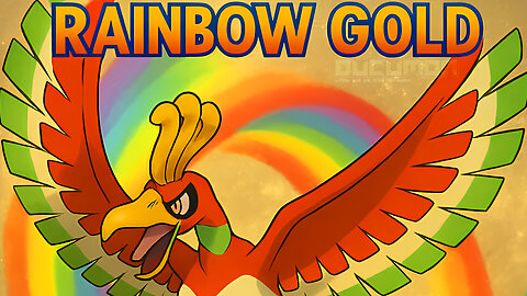 Pokemon Rainbow Gold - NDS ROM Hack, 493 catchable pokemon, kris mode, mythical events