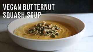 Comforting Butternut Squash Soup