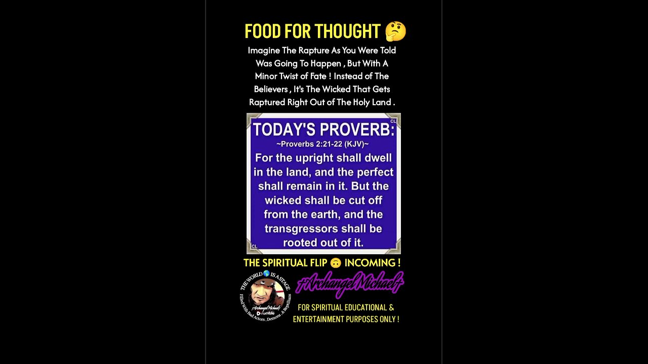 Proverb of the day ....