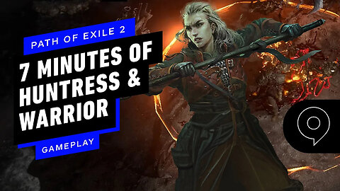 Path of Exile 2 - 7 Minutes of Warrior & Huntress Gameplay _ gamescom 2023