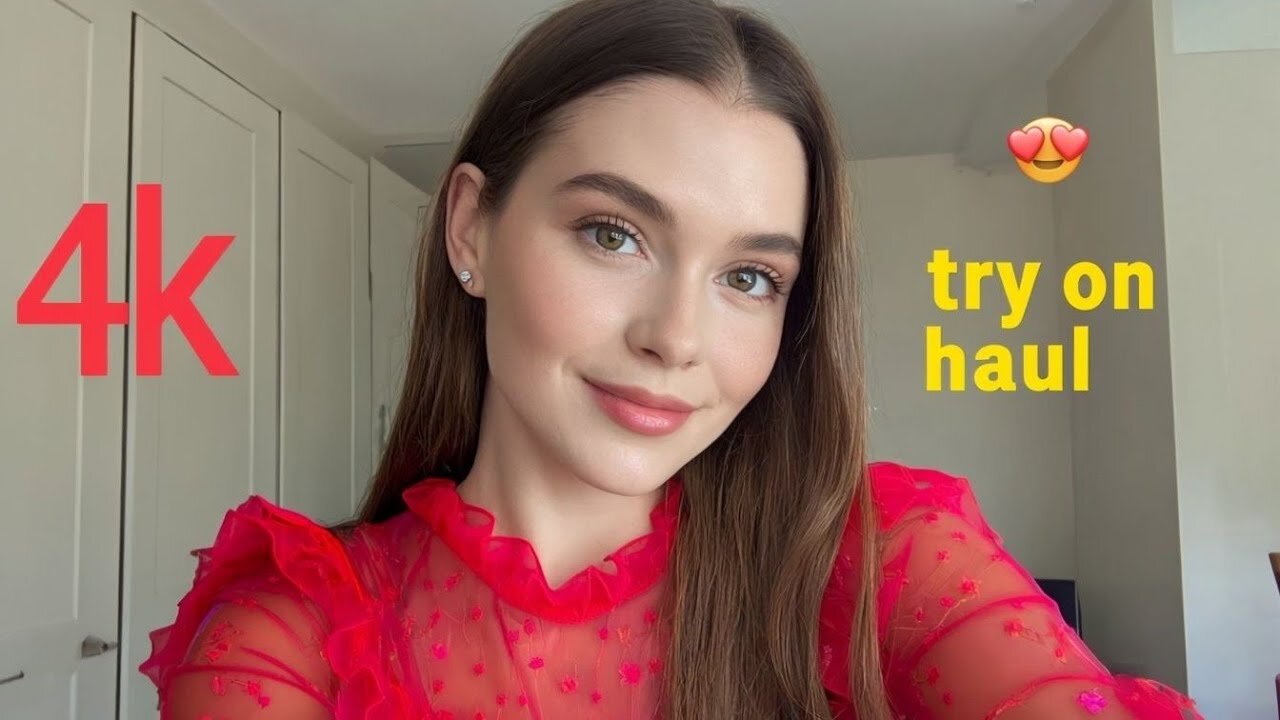 4k shein transparent try on haul | bikini & transparent lingerie try on | transparent dress try on