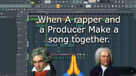 Rapper and Producer Freestyle To Make a Song