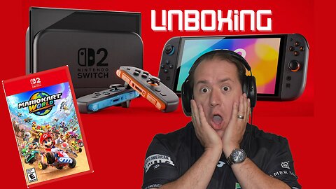 Unboxing my new Nintendo system | Nintendo Switch 2 | Mario Kart World