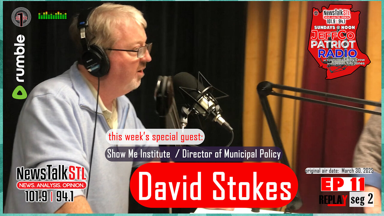 JeffCo Patriot Radio [Ep 11]: SPECIAL GUEST - David Stokes!