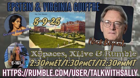 Virginia Guiffre & Epstein 5-9-25 (2:30pmET/1:30pmCT/12:30pmMT)