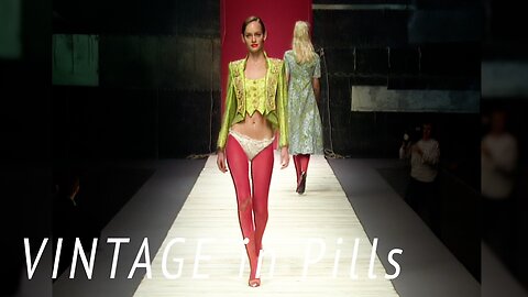 Vintage in Pills CHRISTIAN LACROIX Spring 1997 Paris - Fashion Channel