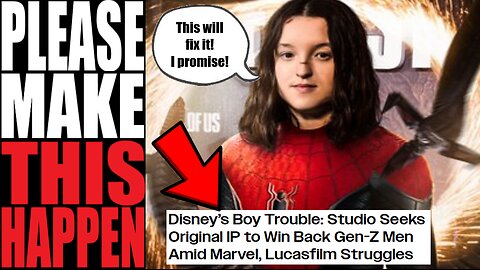 Disney ADMITS theyve LOST young male viewers (PLZ use Bella Ramsey as Spider-Man to bring them back)
