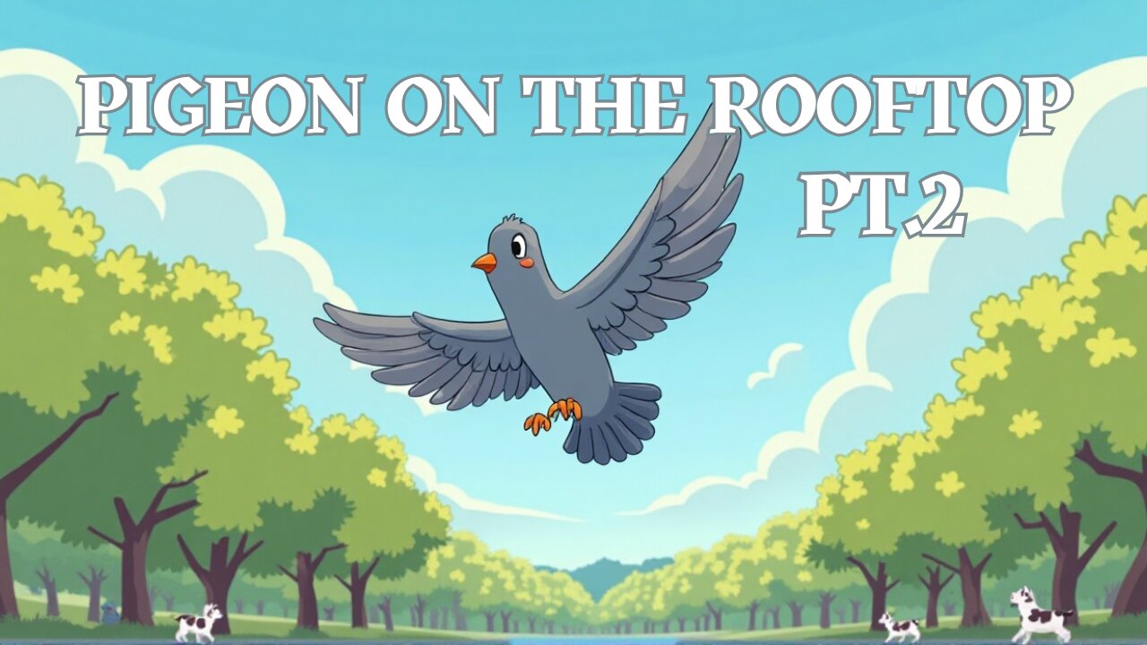 Pigeon on the Rooftop Pt.2 | Urban Nature Song for Kids