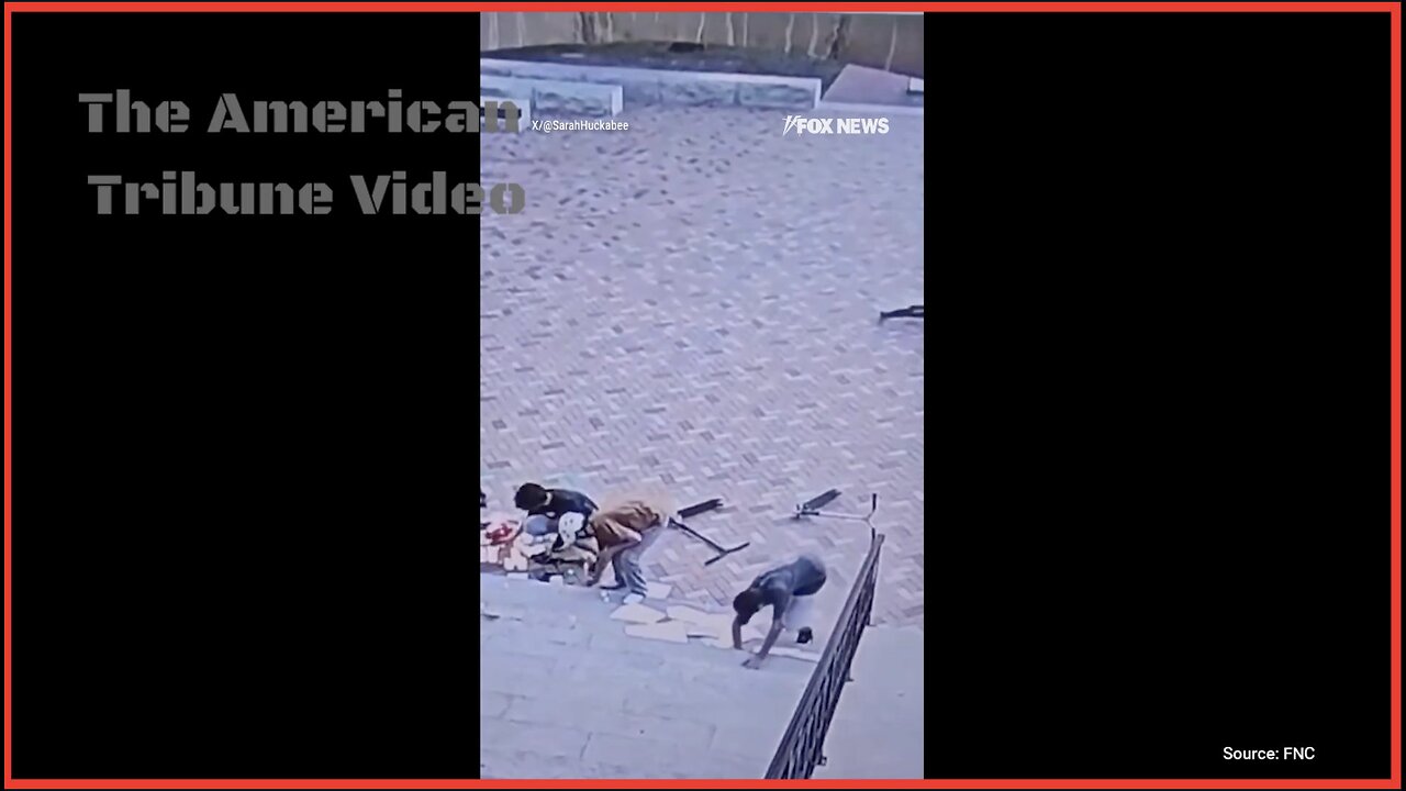 weet Video Shows Kids Repairing Vandalized Charlie Kirk Memorial