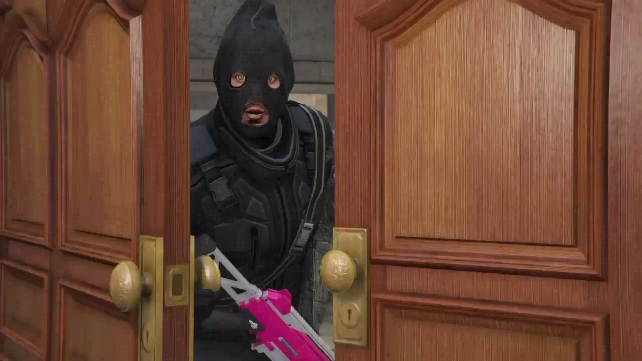 GTA V ONLINE: HOW NOT EXIT A BANK ROBBERY