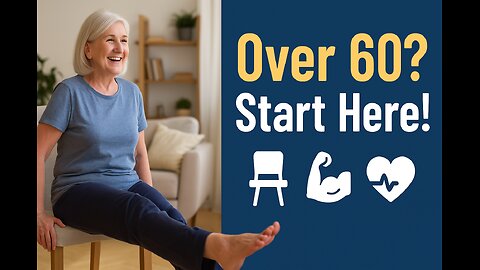 10 Gentle Daily Exercises for Seniors Over 60 | Improve Balance, Flexibility & Strength at Home